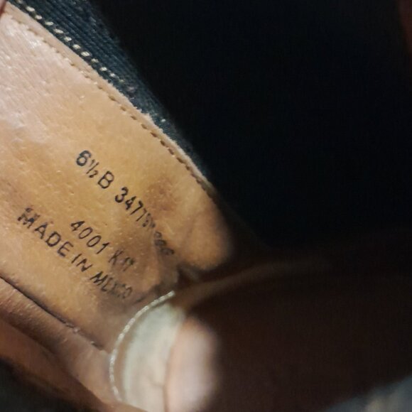 Frye Ankle Boots  Chelsea Boots Women's size 6.5B Cognac Color - Picture 6 of 10